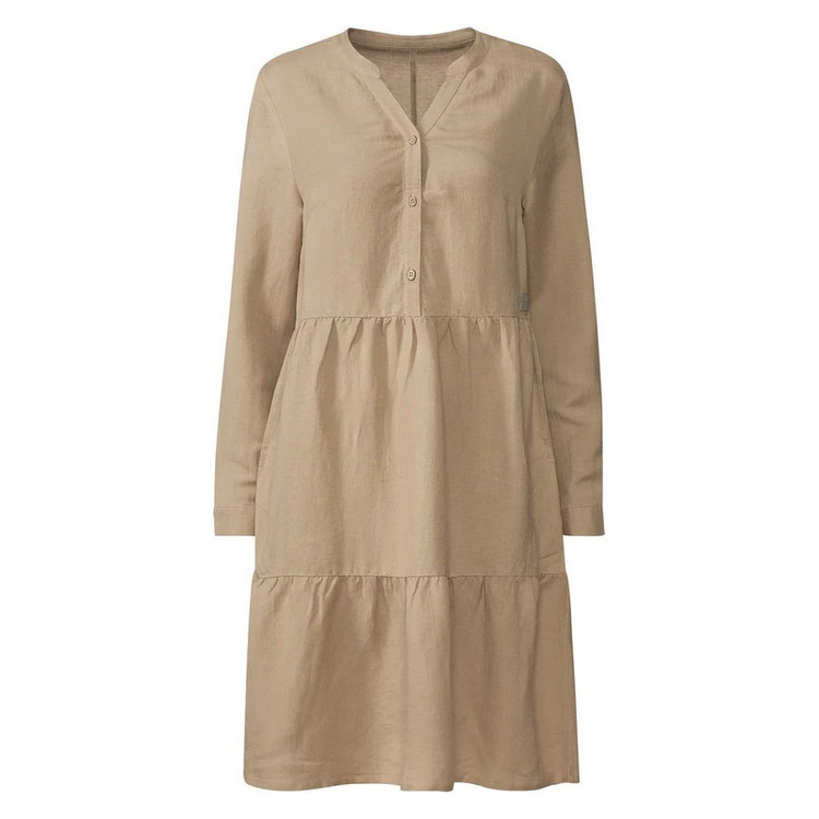 پیراهن یقه هفت زنانه اسمارا مدل Linen8456511